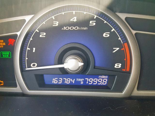 2HGFA1E66AH530434 - 2010 HONDA CIVIC LX-S Mavi foto 8