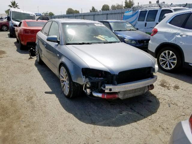 WAUAF68E85A471379 - 2005 AUDI A4 2.0T GRAY photo 1