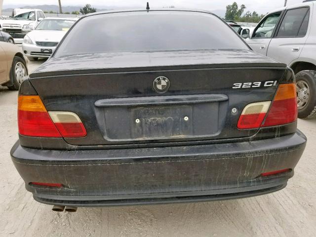 WBABM3341YJN80116 - 2000 BMW 323 CI BLACK photo 10