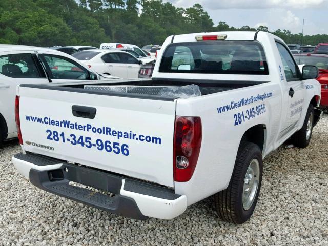 1GCCSBF97B8139040 - 2011 CHEVROLET COLORADO WHITE photo 4