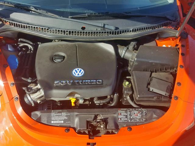 3VWCD21C92M424781 - 2002 VOLKSWAGEN NEW BEETLE ნარინჯისფერი ფოტო 7