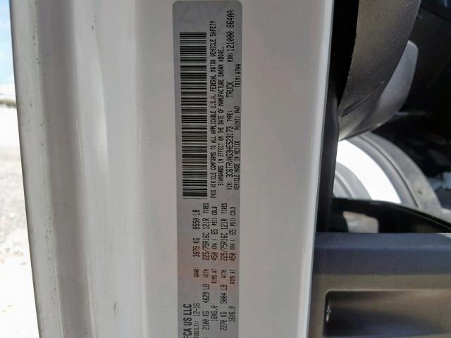 3C6TRVNG3HE523173 - 2017 RAM PROMASTER 白色 照片 10