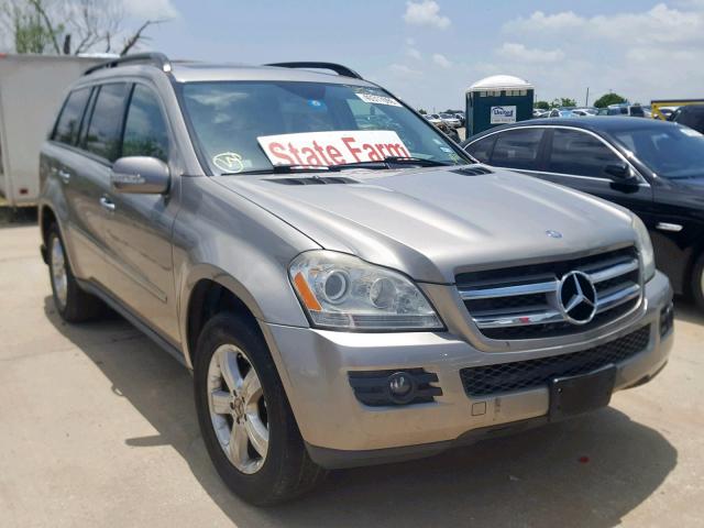 4JGBF71E37A126136 - 2007 MERCEDES-BENZ GL 450 4MA GRAY photo 1