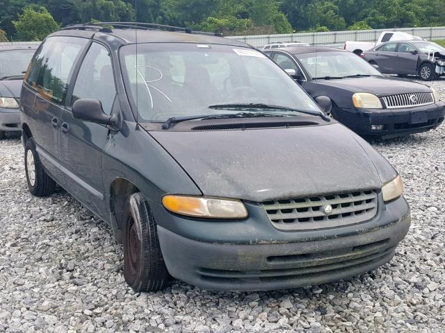 2P4GP2532YR558521 - 2000 PLYMOUTH VOYAGER GREEN photo 1