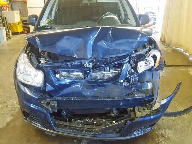 JS2YB5A37B6300482 - 2011 SUZUKI SX4 BLUE photo 9