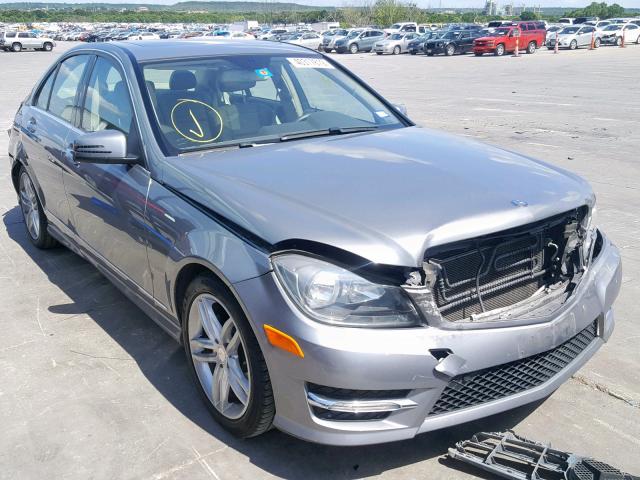 WDDGF4HB0DR297059 - 2013 MERCEDES-BENZ C 250 SILVER photo 1