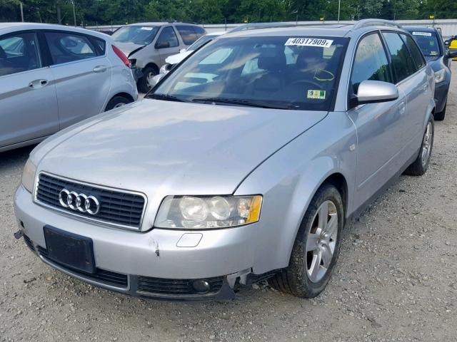 WAUVT68E02A174418 - 2002 AUDI A4 3.0 AVA SILVER photo 2