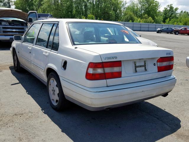 YV1KS9601V1120139 - 1997 VOLVO S90 WHITE photo 3