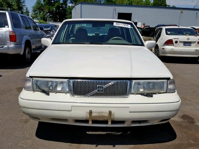 YV1KS9601V1120139 - 1997 VOLVO S90 WHITE photo 9