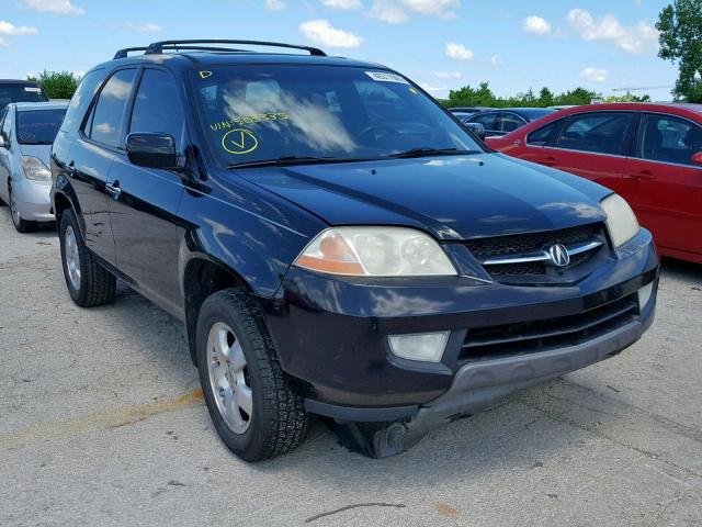 2HNYD18263H503335 - 2003 ACURA MDX BLACK photo 1