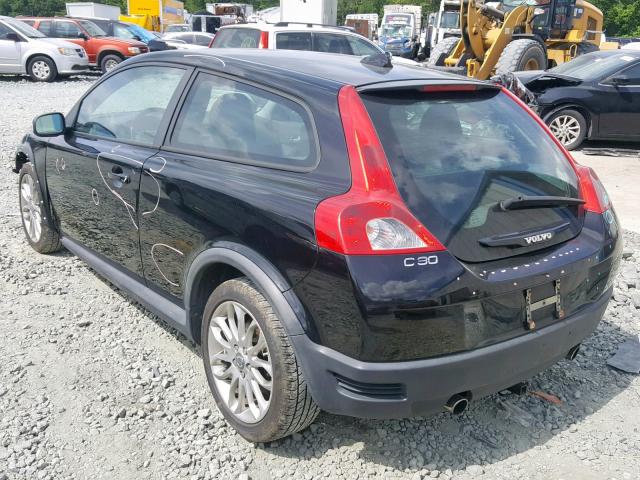 YV1MK672682048652 - 2008 VOLVO C30 T5 BLACK photo 3