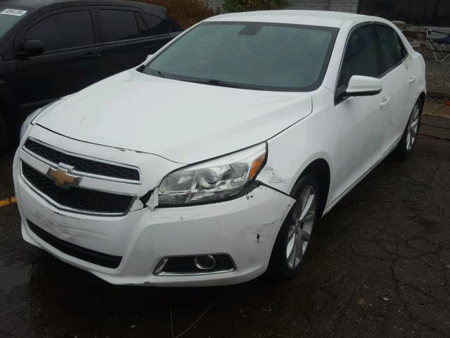 1G11E5SA3DF305531 - 2013 CHEVROLET MALIBU 2LT WHITE photo 2