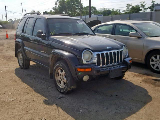 1J8GL58K52W340830 - 2002 JEEP LIBERTY LI BLACK photo 1