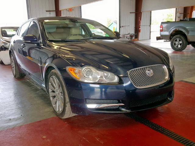 SAJWA0FA7AHR52361 - 2010 JAGUAR XF LUXURY BLUE photo 1