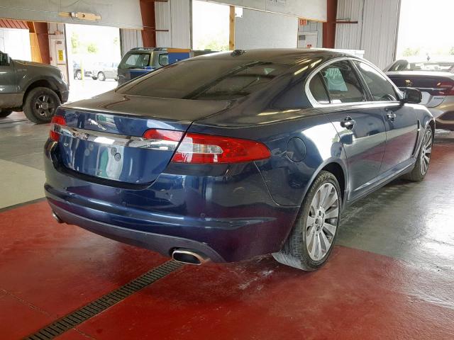 SAJWA0FA7AHR52361 - 2010 JAGUAR XF LUXURY BLUE photo 4