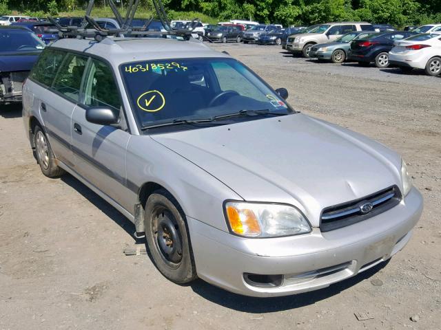 4S3BH635627307338 - 2002 SUBARU LEGACY L SILVER photo 1