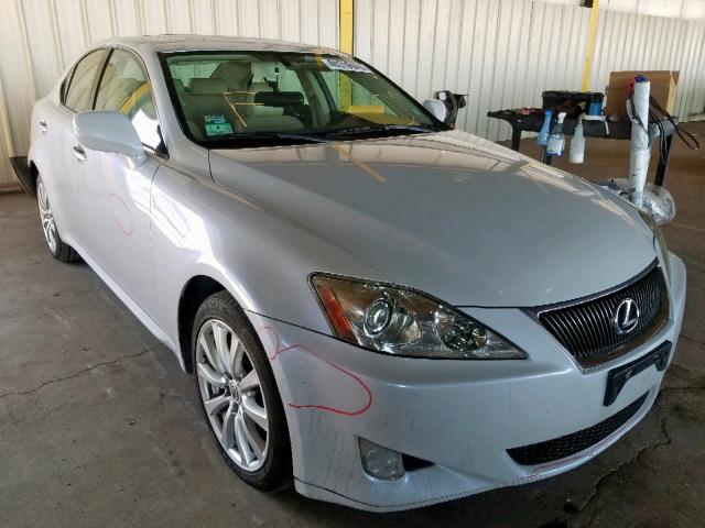 JTHCK262985023883 - 2008 LEXUS IS 250 WHITE photo 1