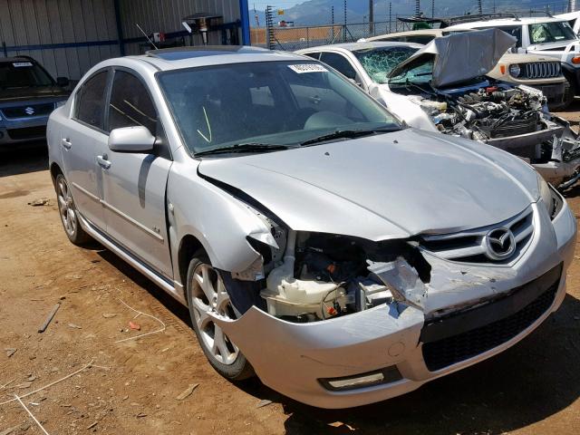 JM1BK323471626912 - 2007 MAZDA 3 S SILVER photo 1