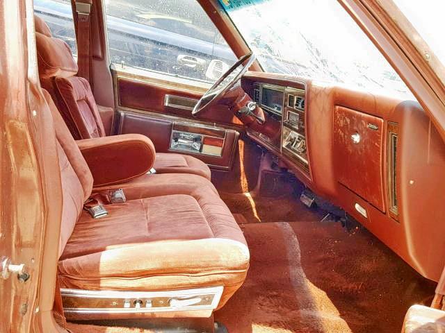 1G3AW69Y8CM172045 - 1982 OLDSMOBILE 98 REGENCY BURGUNDY photo 5