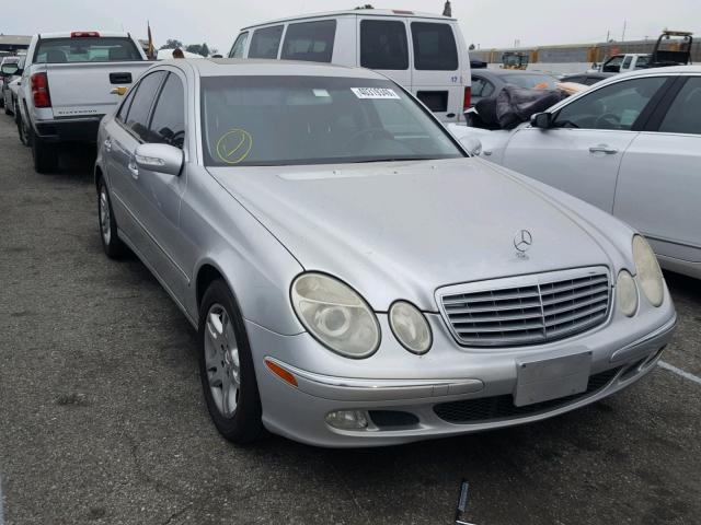 WDBUF65J13A244466 - 2003 MERCEDES-BENZ E 320 SILVER photo 1