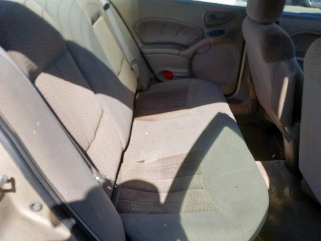 1G2NF52EX4M703960 - 2004 PONTIAC GRAND AM S TAN photo 6