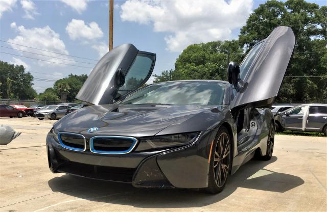 WBY2Z2C59FV391290 - 2015 BMW I8 BLACK photo 9