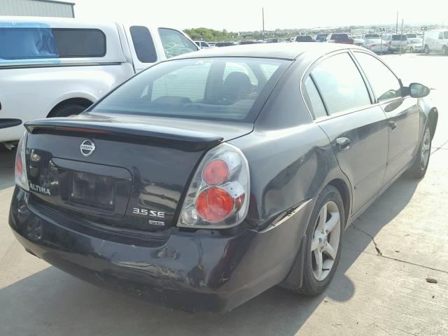 1N4BL11D86C102859 - 2006 NISSAN ALTIMA SE BLACK photo 4