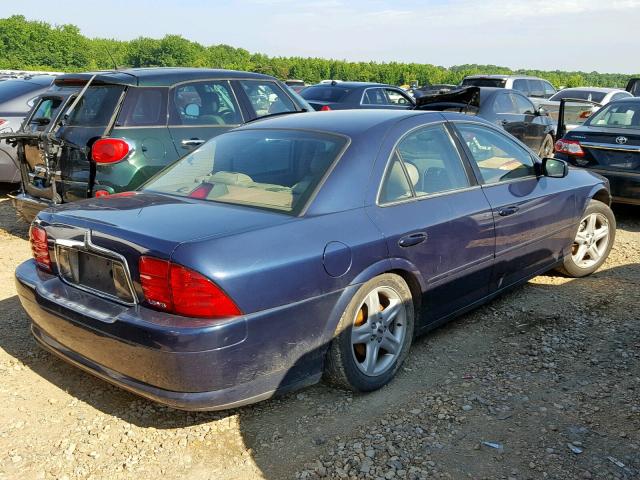 1LNHM87A22Y640831 - 2002 LINCOLN LS 蓝色 照片 4