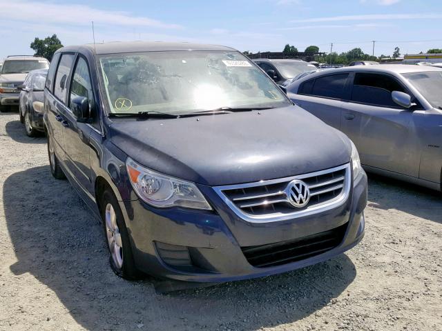 2V8HW34109R518400 - 2009 VOLKSWAGEN ROUTAN SE BLUE photo 1