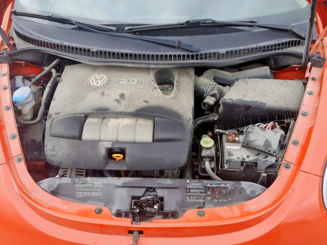 3VWCM31Y04M315310 - 2004 VOLKSWAGEN NEW BEETLE ნარინჯისფერი ფოტო 7