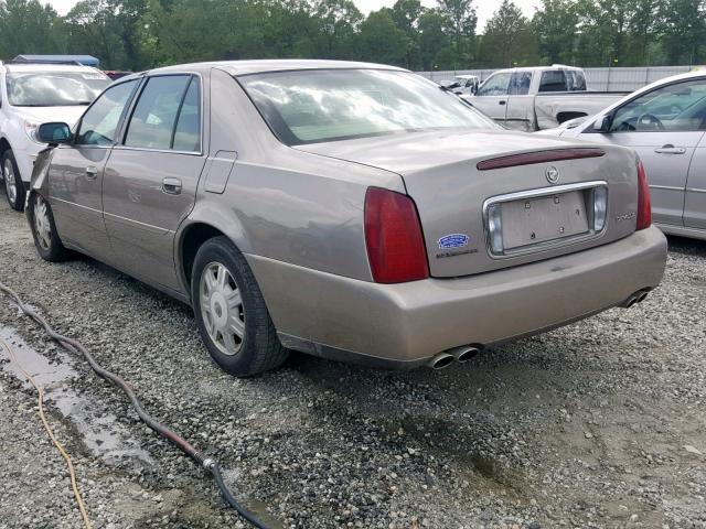 1G6KD54Y43U227914 - 2003 CADILLAC DEVILLE GOLD photo 3