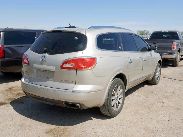 5GAKRBKD7GJ261206 - 2016 BUICK ENCLAVE GOLD photo 4