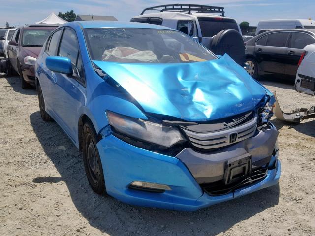 JHMZE2H58BS011323 - 2011 HONDA INSIGHT LX BLUE photo 1