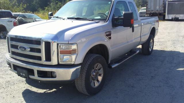 1FTWX31R08EA92407 - 2008 FORD F350 SRW S SILVER photo 2