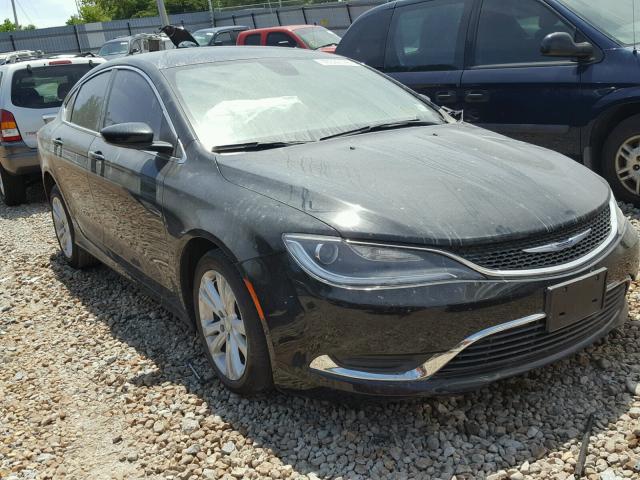 1C3CCCAB6GN172220 - 2016 CHRYSLER 200 LIMITE BLACK photo 1