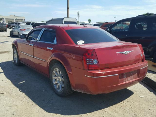 2C3CA5CV9AH327206 - 2010 CHRYSLER 300 TOURIN RED photo 3