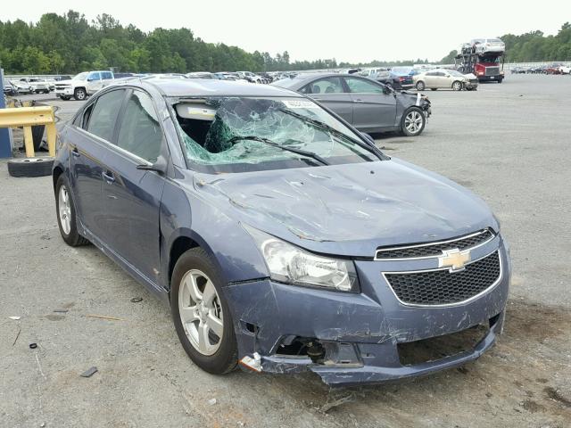 1G1PC5SB1E7212222 - 2014 CHEVROLET CRUZE LT BLUE photo 1