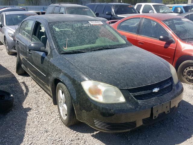 1G1AL55FX67775906 - 2006 CHEVROLET COBALT LT BLACK photo 1