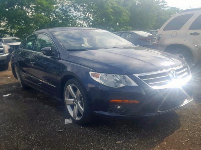 WVWHP7AN3CE516829 - 2012 VOLKSWAGEN CC LUXURY BLUE photo 1