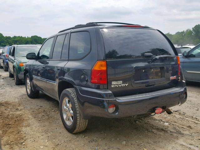 1GKDT13S782115534 - 2008 GMC ENVOY BLACK photo 3