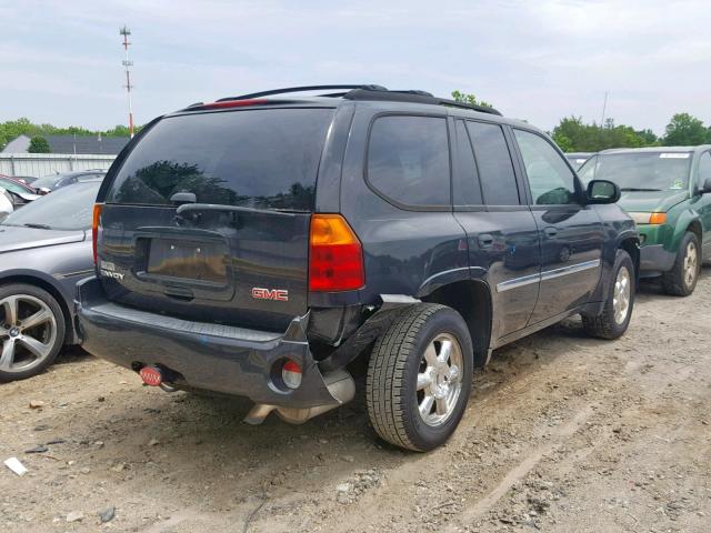 1GKDT13S782115534 - 2008 GMC ENVOY BLACK photo 4