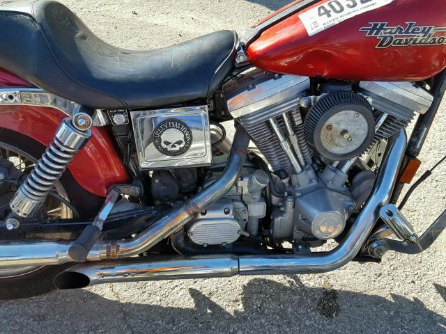 1HD1GHL18WY317777 - 1998 HARLEY-DAVIDSON FXD RED photo 7