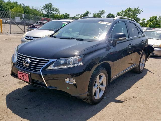 2T2BK1BA4DC193338 - 2013 LEXUS RX 350 Schwarz Foto 2