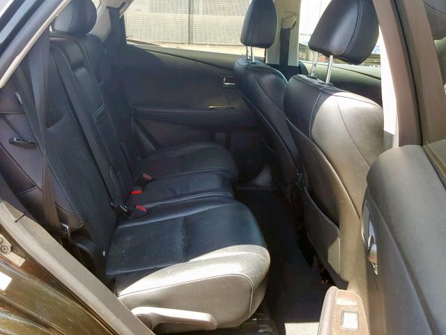 2T2BK1BA4DC193338 - 2013 LEXUS RX 350 Schwarz Foto 6