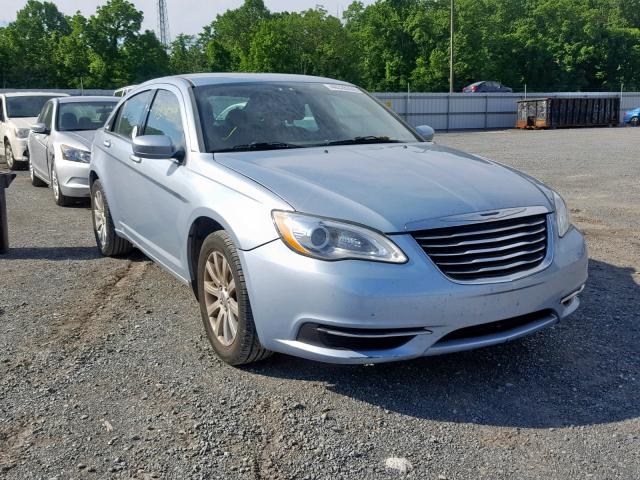 1C3CCBBB8DN588807 - 2013 CHRYSLER 200 TOURIN BLUE photo 1