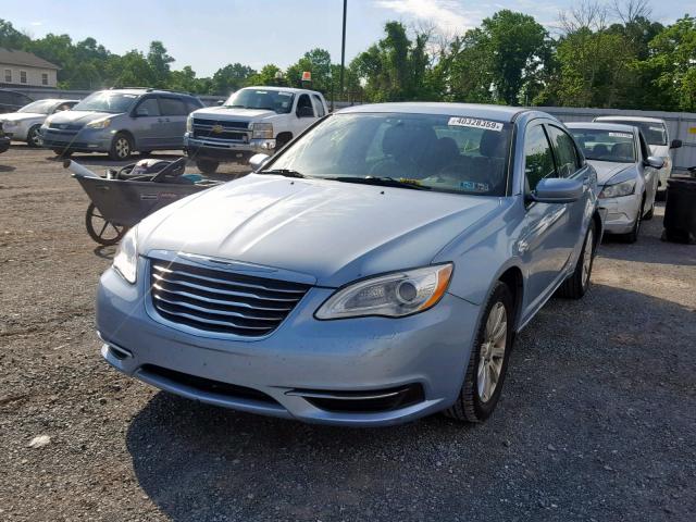 1C3CCBBB8DN588807 - 2013 CHRYSLER 200 TOURIN BLUE photo 2