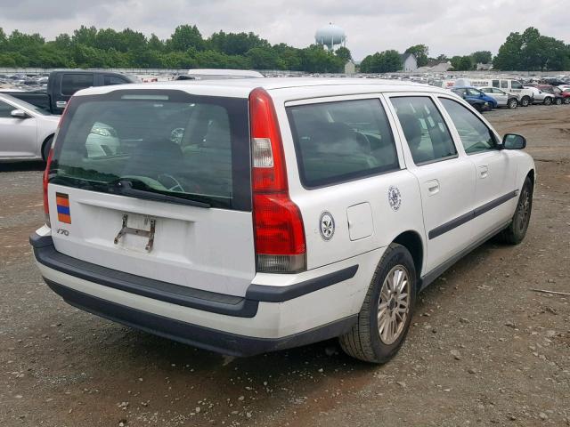 YV1SW61T842360494 - 2004 VOLVO V70 WHITE photo 4