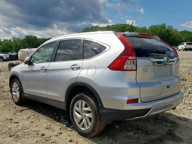 2HKRM3H77GH533068 - 2016 HONDA CR-V EXL SILVER photo 3