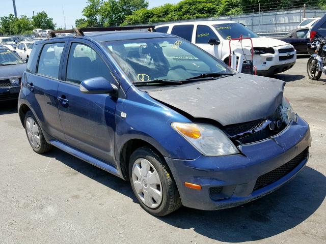 JTKKT624565015651 - 2006 TOYOTA SCION XA BLUE photo 1