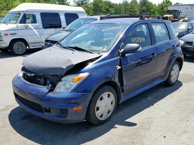 JTKKT624565015651 - 2006 TOYOTA SCION XA BLUE photo 2